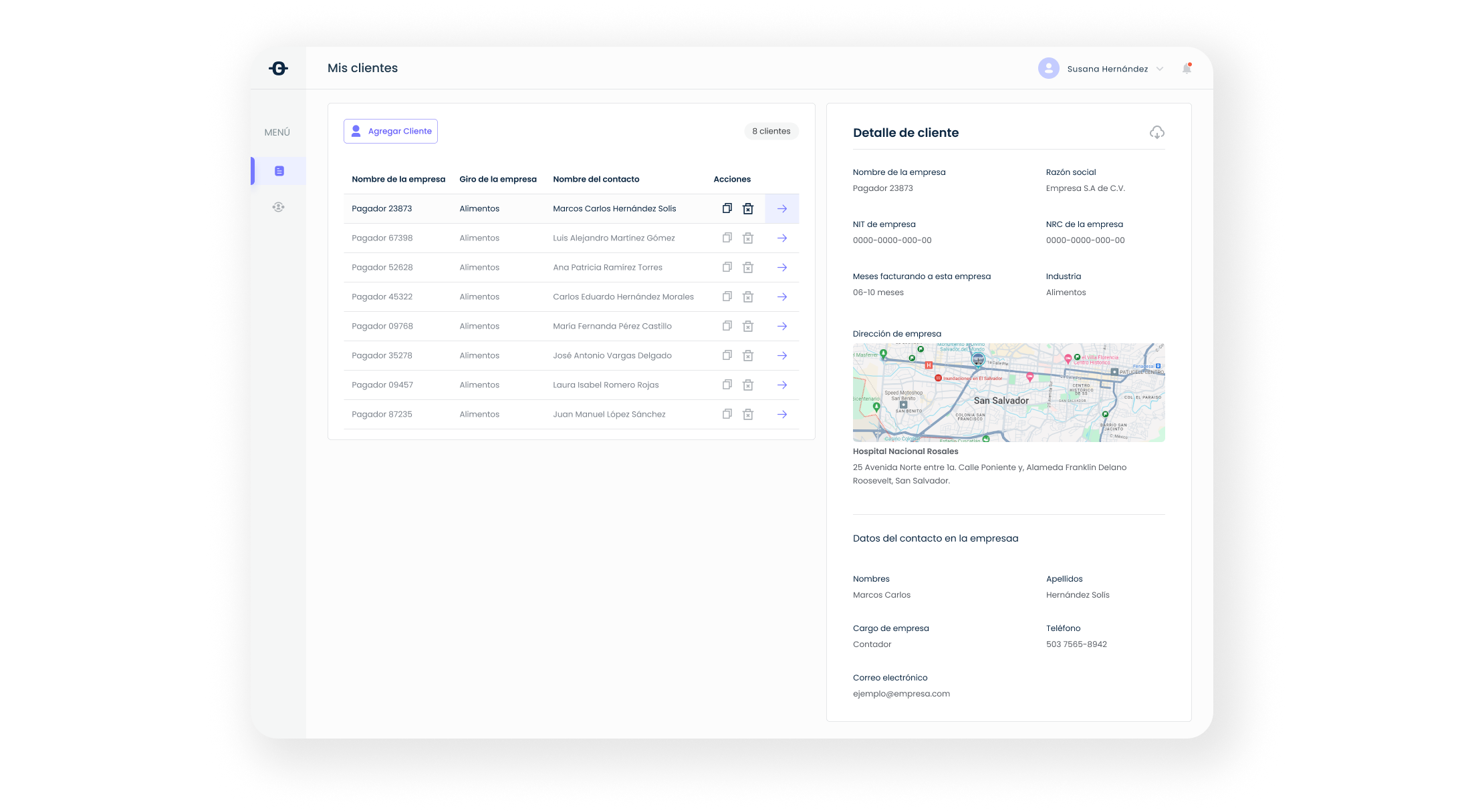 GESTIÓN DE CLIENTES - PLATAFORMA ÁBACO